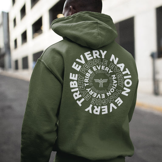 Every Nation Tribe Tongue and People Hoodie